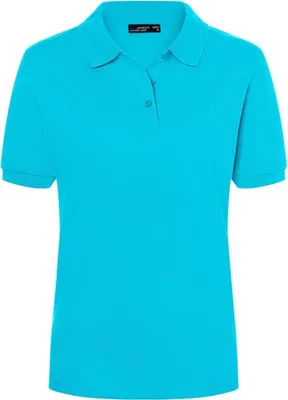 Produktbild von Hochwertiges Polohemd mit Armbündchen pacific, Gr. M