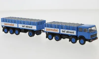 Produktbild von Brekina LKW Fiat 691 Milepiedi Paramalat mit Ladegut 58537