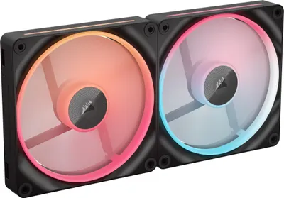 Image de CORSAIR Lüfter 140*140*25 LX140-R RGB iCUE Link Dual