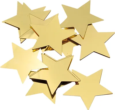 Produktbild von KNORR PRANDELL 216377774 Aluflitter Sterne Ø 30 mm goldfarben