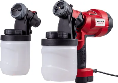 Produktbild von WALTER elektrisches Farbsprühsystem 2in1, 500W, inkl. Farb- und Lackbehälter, inkl. Zubehör, inkl Reinigungs-Zubehör,