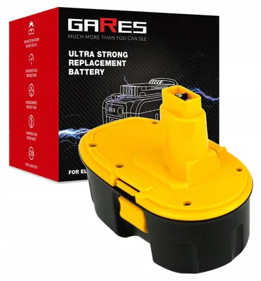 Zdjęcie produktu dla Gares Akumulator do WĂĽrth 700956530 AEG 4935443994 | 18 V 4 Ah Inny | Mocna Bateria do Robot Sprzątający | Wydajny Zamiennik Gares®