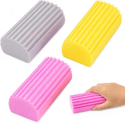 Imagen del producto de Esponjas húmedas para limpieza, paquete de 3 unidades, esponjas para la limpieza de la cocina