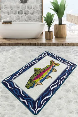 Immagine prodotto di Mijolnir, Pescado- CHL5183, Colorato, Tappetini da bagno, 700 gr/m², 100% velluto