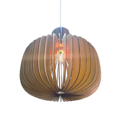 Produktbild von Nordlux - Hängeleuchte Hazo - Braun - 43x43 cm
