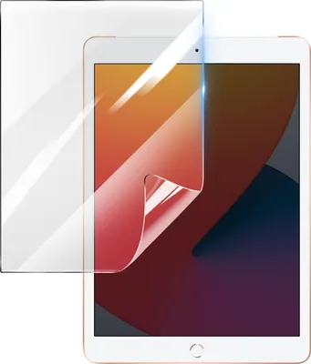 Zdjęcie produktu dla 3mk, odporny na uderzenia i zarysowania hydrożelowy ochraniacz ekranu do Apple iPad 8 2020, przezroczysty