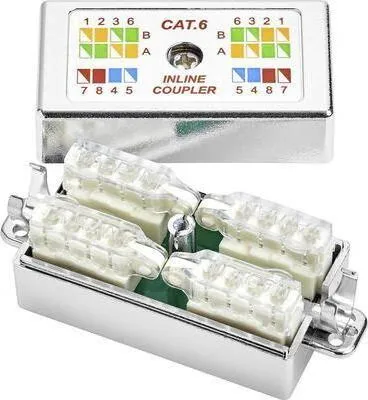 Produktbild von renkforce Connection Box Passend für: CAT 6 werkzeugfrei