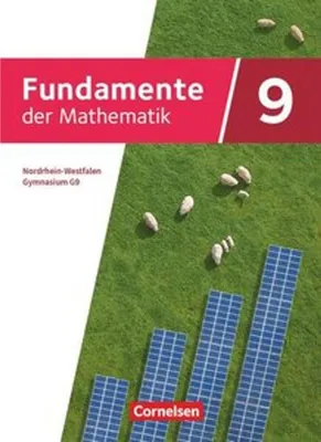 Produktbild von Fundamente der Mathematik 9. Schuljahr. Nordrhein-Westfalen - Schülerbuch