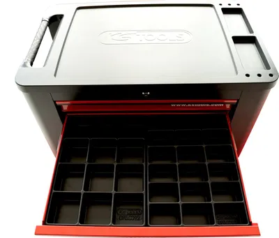 Immagine prodotto di KS-Tools 875.9908 Inserto in plastica per la conservazione, 8 scomparti