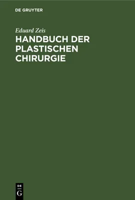 Produktbild von Handbuch der plastischen Chirurgie