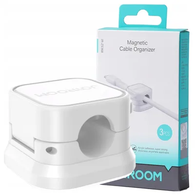 Produktbild von Joyroom Kabelorganisator magnetisch weiß (3 Stück)