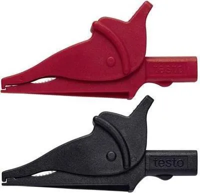 Image de testo Krokodilklemmen-Set Satz Sicherheits-Krokodilklemmen (0590 0008)