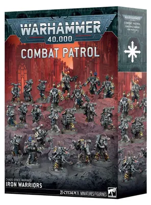 Produktbild von Warhammer 40.000 Chaos Space Marines Combat Patrol Iron Warriors