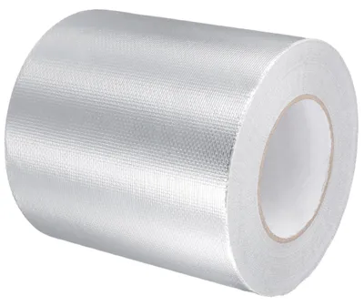 Immagine prodotto di Nastro adesivo in alluminio, 150 mm di larghezza - Autoadesivo - Resistente alle temperature - Resistente agli urti - Duraturo - Lunghezza 50 metri