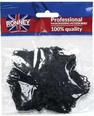 Produktbild von RONNEY Professional Haarnetz 188 -nylon,  schwarz