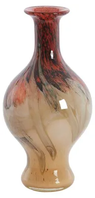 Produktbild von Light & Living - Vase JORVEN - Rot - 14.5x14.5x29.5 cm