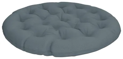 Zdjęcie produktu dla Poduszka do fotela Papasan VIANEN, 100% poliester, niebieski, średnica 120 cm, grubość 12 cm