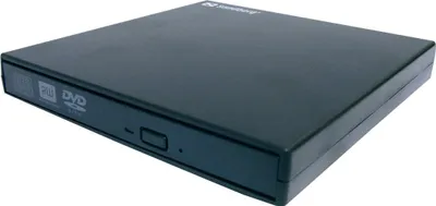 Obrázek produktu pro Sandberg USB Mini DVD Burner, Černá, Desktop / Laptop, DVD Super Multi, USB 2.0, CD-R, CD-ROM, CD-RW, DVD-R, DVD-ROM, DVD-RW, 24x
