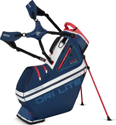 Produktbild von Big Max Dri Lite Hybrid Tour 2 Stand bag Navy/Red/White
