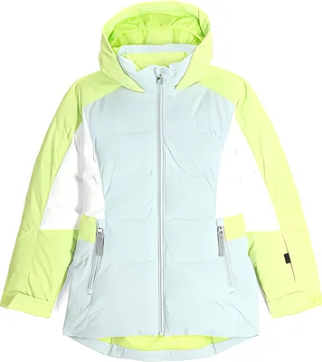 Produktbild von Sylvie Skijacke für Kinder - Farbe lime ice - Grösse 140