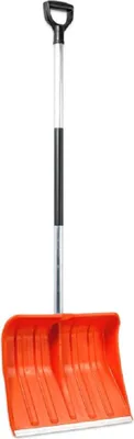 Produktbild von Schneeschaufel Schneeschieber Schneeräumer  mit ALU Stiel und Griffe 46cm / 137cm / M-4 / 3769