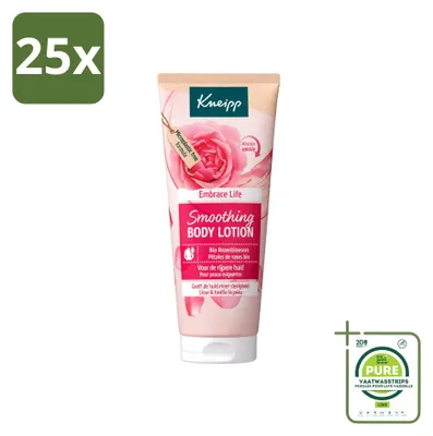 Imagen del producto de 25 unidades de crema corporal Kneipp "Embrace Life" - cuidado antiedad - 200 ml - pack grande
