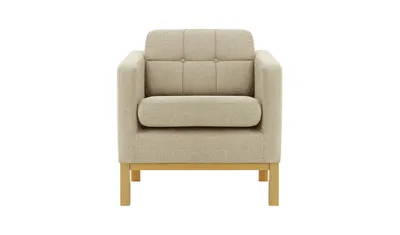 Produktbild von SLF24 - Sessel Normann - beige - Malmo 8
