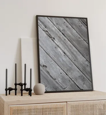 Produktbild von Poster rustikales Holz, groesse_poster:70x100 cm, groesse_rahmen:weiß 70x100 cm