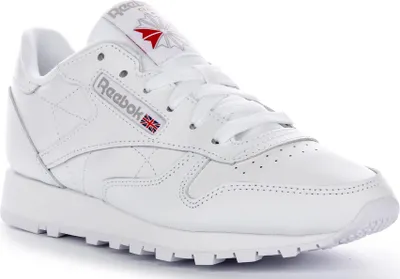 Produktbild von Reebok Cl Foam Cover Sock Liner Slim Toe Damen Ledersneaker in Weiß – undefined / Weiß
