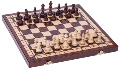 Produktbild von SQUARE - Schach Nr. 4 - Classic - Schachspiel aus Holz : Schachbrett & Schachfiguren