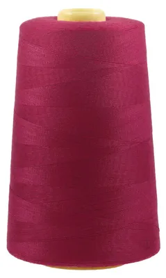 Qualitäts Overlock-Garn 4572m Oeko-Tex, 1 Stück in Farbe A565 Dunkelpink.