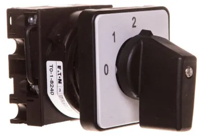 Productafbeelding van Eaton vermogensschakelaar, 6,5 kW, 6 A, schakelposities: 3, 3-polig (artikelnummer: T0-1-8240/E)