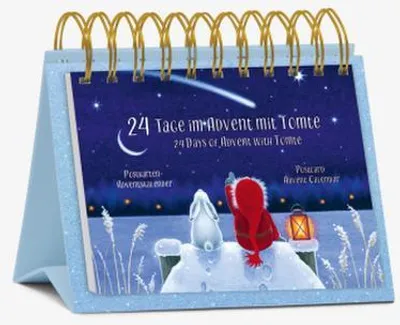 Image de Calendrier de l'Avent sous forme de cartes postales « 24 jours de l'Avent avec Tomte »