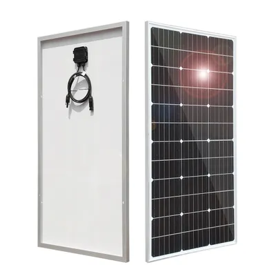 Obrázok produktu pre Sada solárnych panelov, výkon 240 W, monokryštalická účinnosť, 240w 2 kusy 120w