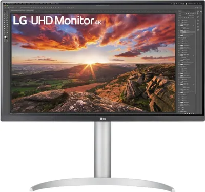 Produktbild von LG 27UP85NP-W, 68,6 cm (27"), 3840 x 2160 Pixel, 4K Ultra HD, LED, 5 ms, Weiß