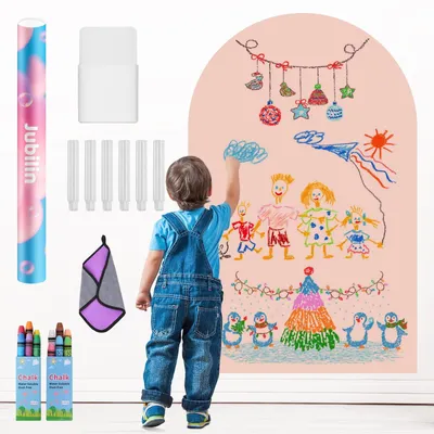 Produktbild von Solidchoice – Magnetisches Zeichenbrett mit Kreide und Zubehör für Kinder