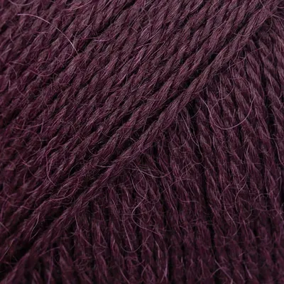 Produktbild von Wolle Drops Alpaca - 9044 dunkle Weintraube - Stricken & Häkeln
