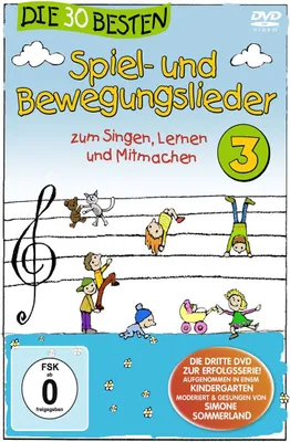 Produktbild von Die 30 besten Spiel- und Bewegungslieder 3 - DVD