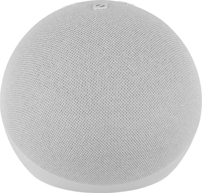 Produktbild von Amazon Echo Dot 5 Weiß mit Uhr