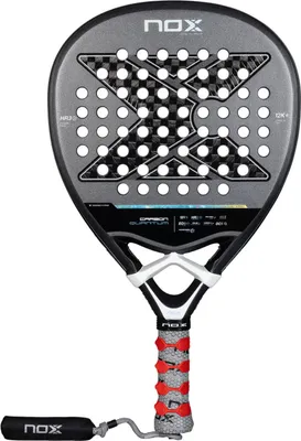 Produktbild von Nox Quantum Carbon 12k Padelschläger Silber Silber One Size