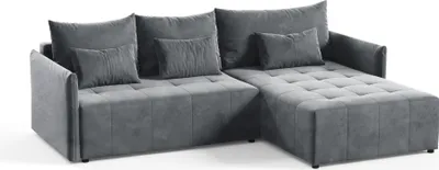 Produktbild von KEF Ecksofa Ben – L-Form – 260x80x180 cm – Liegefläche 140x244 cm – Universell Rechts- oder Linksseitig – Mit Klappautomatik - Kronos 22