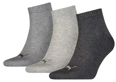 Obrázok produktu pre Puma Quarter Socken 3-pack, melírované: veľkosť 35-38