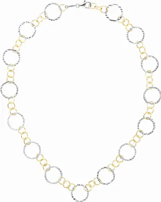 Produktbild von Der Kettenmacher Fantasy Kette 925/- Sterling Silber rhodiniert/vergoldet 50 cm