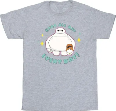 Produktbild von Disney - "Big Hero 6 Everyday" T-Shirt für Herren BI17218 (S) (Grau)