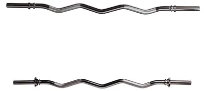 Produktbild von Best Sporting Curlstange verchromt 120 cm, Sternverschluss oder Festellringe