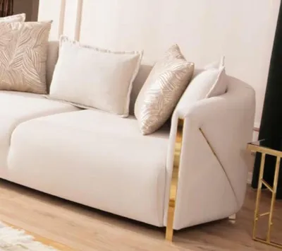 Produktbild von Dreisitzer Sofas Polster Luxus Möbel Modernes Sofa 3 Sitzer Textil Couch 245cm