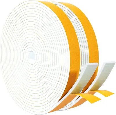 Produktbild von Dichtungsband, Selbstklebend, 20 mm x 3 mm, 10 m, Schallschutz, Für Türen und Fenster