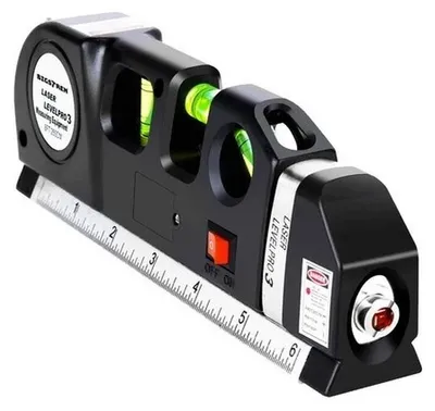 Zdjęcie produktu dla Nd12_16758 Poziomica Laserowa Z Miarka 250Cm Bigs