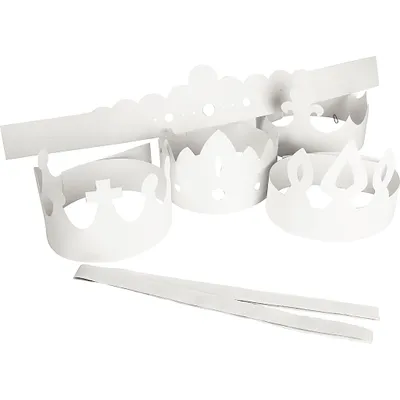 Obrázok produktu pre Creativ Company 59262, Dekoration, biela, jednofarebná, 165 mm, 60 cm, 5 kusov