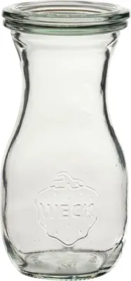 Image de WECK Flasche 4-tlg., mit Deckel, Dichtungsring, Klammer, Inhalt: 0,25 Liter